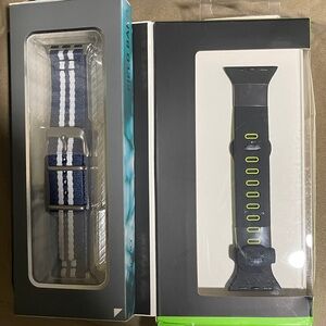 Belkin Lime Green and Black Apple Watch Band